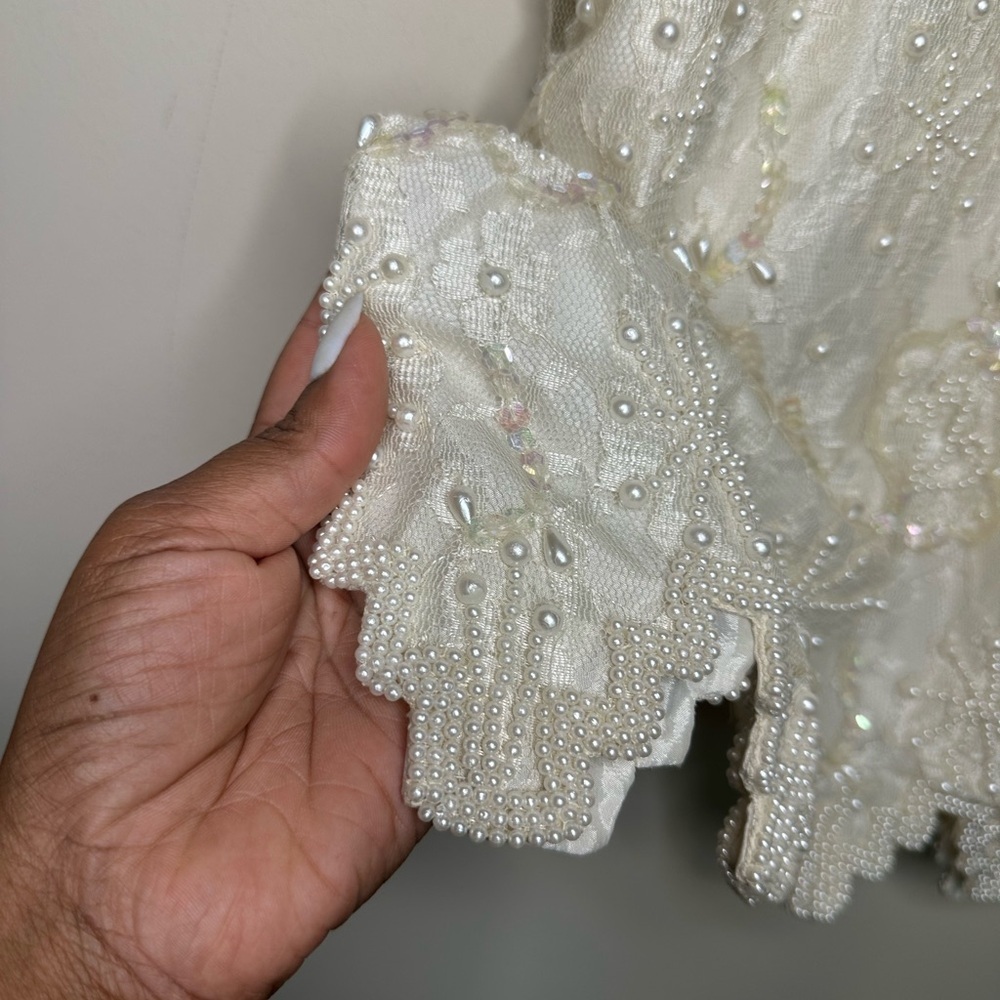 Vintage Beaded Top Size Medium - Picture 3 of 9